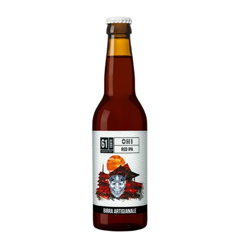 BIRRA ONI - RED IPA (ROSSA) 75cl - BIRRIFICIO 61CENTO