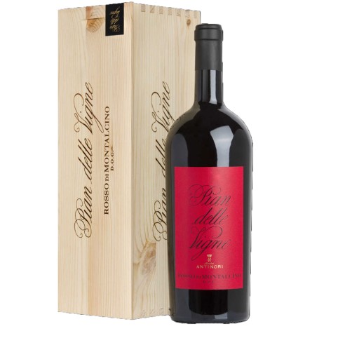 ROSSO DI MONTALCINO 1,5lt AST LEGNO 2022 - ANTINORI - PIAN DELLE VIGNE