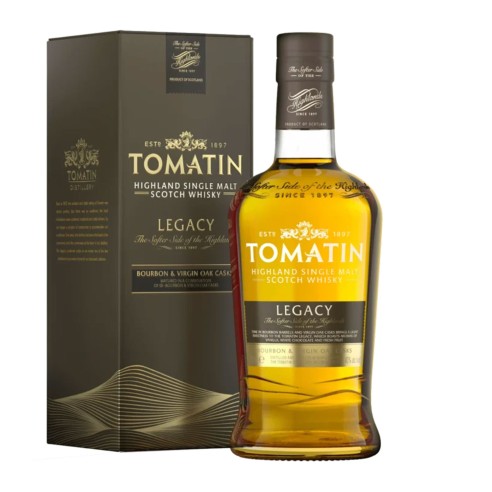 HIGHLAND SINGLE MALT THE LEGACY 70cl - TOMATIN