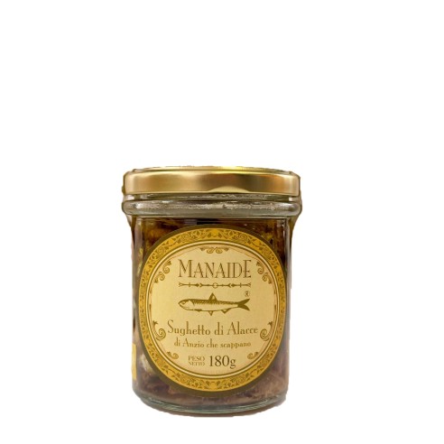 SUGHETTO DI ALACCE CHE SCAPPANO 180gr - MANAIDE