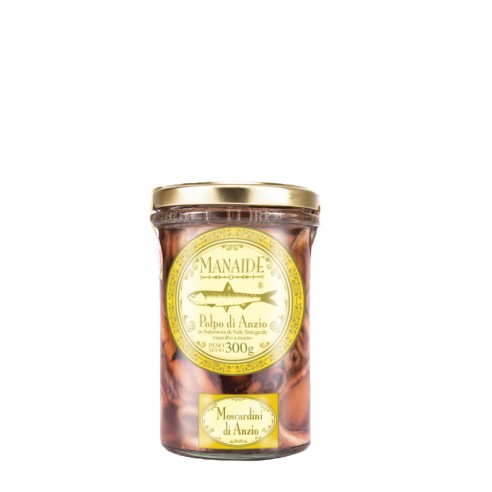 POLPO MOSCARDINO AL NATURALE 300gr  - MANAIDE