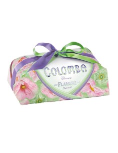 COLOMBA classica incartata rosa 750gr - FLAMIGNI