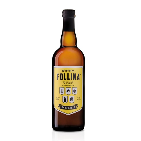 BIRRA FOLLINETTA BIONDA 75cl - BIRRA FOLLINA