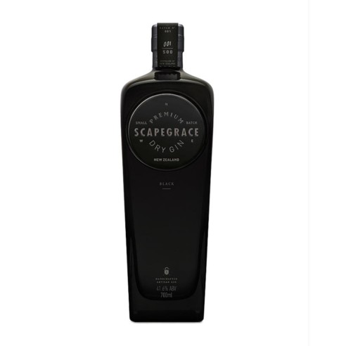 BLACK GIN 70cl - SCAPEGRACE