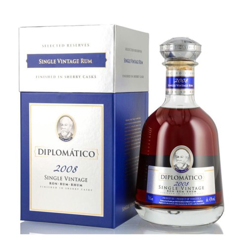 RON SINGLE VINTAGE VENEZUELA 70cl AST 2008 -...