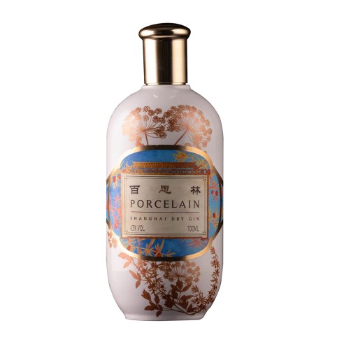 SHANGHAI DRY GIN CINA 70cl - PORCELAIN