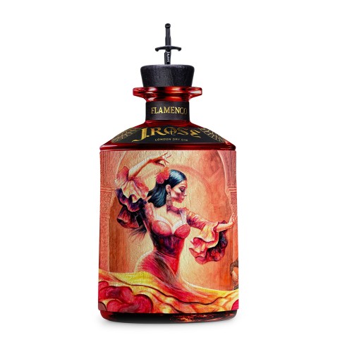 GIN FLAMENCO MANARA DESIGN 70cl -  J ROSE