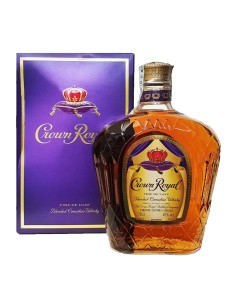 FINE BLENDED DE LUXE CANADIAN WHISKY 1lt  - CROWN ROYAL