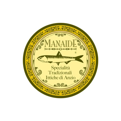 ALICI DI ANZIO SALATE AL NATURALE 350gr - MANAIDE