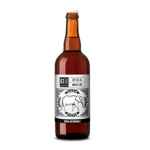 BIRRA KISA WHITE IPA 75cl - BIRRIFICIO 61CENTO