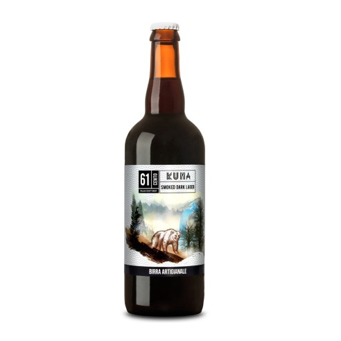 BIRRA KUMA SMOKED DARK LAGER 75cl - BIRRIFICIO...