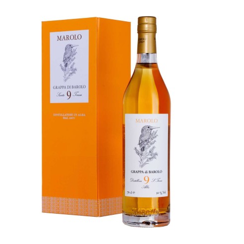 GRAPPA DI BAROLO 9 ANNI 50° 70cl AST - MAROLO