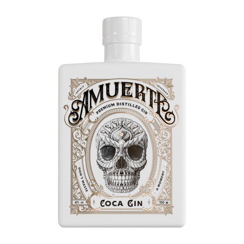 GIN COCA LEAF WHITE ED. BEL 70cl - AMUERTE