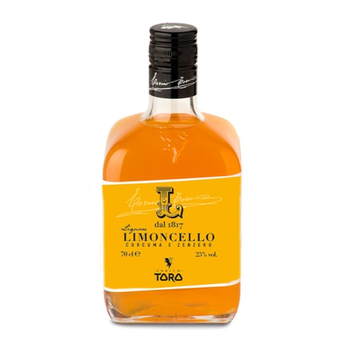 LIMONCELLO CURCUMA E ZENZERO 25° 70cl - TORO