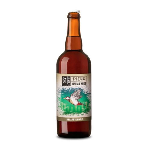 BIRRA PICUS - ITALIAN WEISS 75cl - BIRRIFICIO...