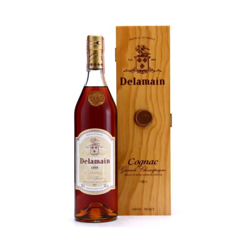 COGNAC millesimato 70cl AST LEGNO 1959  DELAMAIN