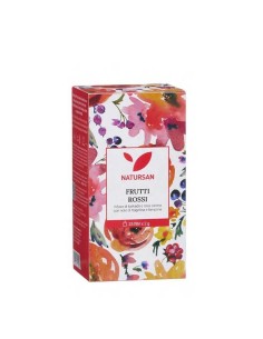 INFUSO FRUTTI ROSSI 25 filtri - NATURSAN