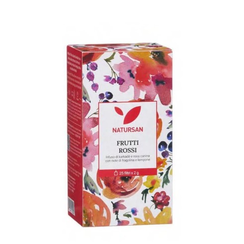 INFUSO FRUTTI ROSSI 25 filtri - NATURSAN