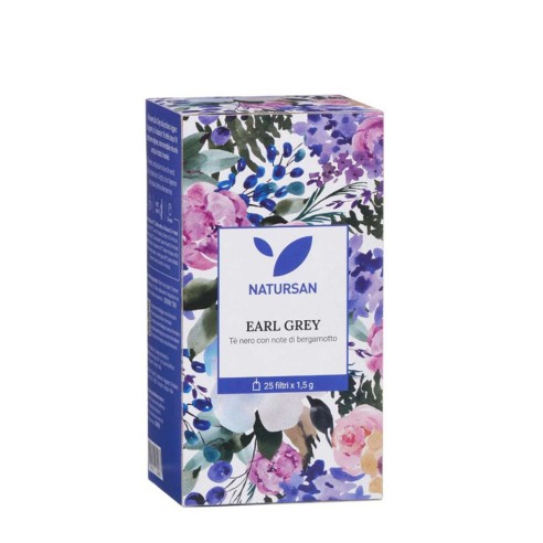 TE' NERO EARL GREY 25 filtri - NATURSAN