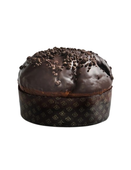 PANETTONE NERO SUBLIME 1kg + crema al cioccolato di Modica 180gr - FIASCONARO