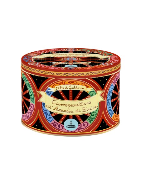 CIOCCOPANETTONE ALL'ARANCIA DI SICILIA 1kg DOLCE & GABBANA - FIASCONARO