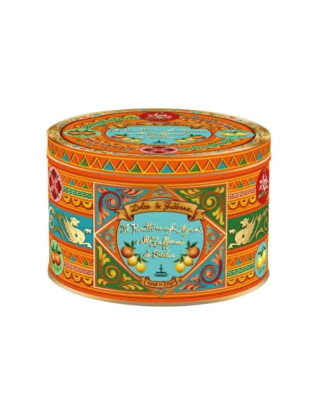 PANETTONE AGRUMI E ZAFFERANO 500gr DOLCE & GABBANA - FIASCONARO