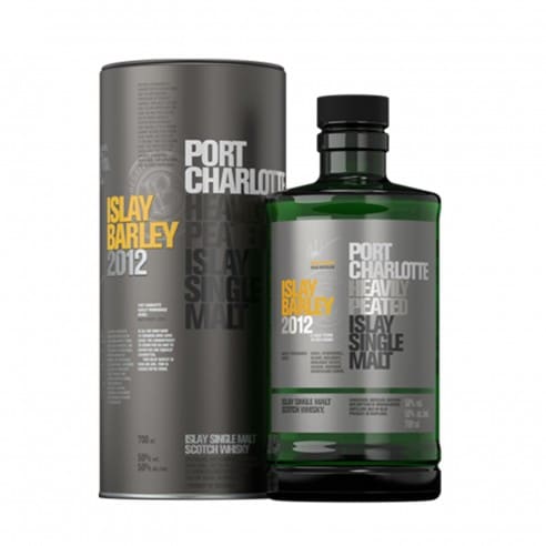 ISLAY SINGLE SCOTTISH BARLEY PORT CHARLOTTE 70cl AST  - BRUICHLADDICH