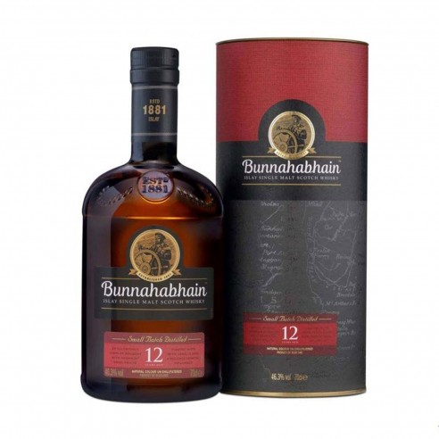 ISLAY SINGLE MALT 12y 70cl AST  - BUNNAHABHAIN