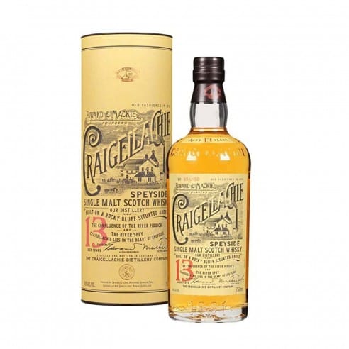 SINGLE SPEYSIDE MALT 13y 70cl AST  - CRAIGELLACCHIE