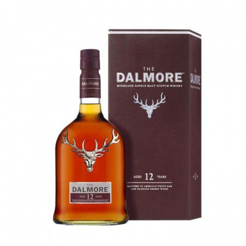 SINGLE HIGHLAND MALT 12y 70cl AST  - THE DALMORE