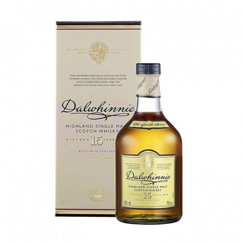 SINGLE HIGHLAND MALT 15y 70cl AST  - DALWHINNIE