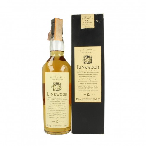 SINGLE SPEYSIDE MALT 12y 70cl AST  - LINKWOOD DISTILLERY