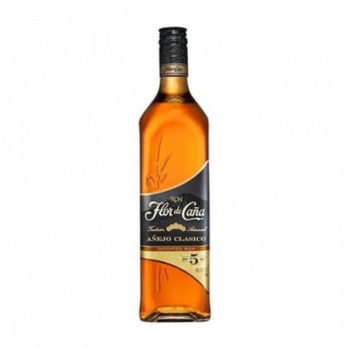 RON BLACK LABEL 5y GOLD NICARAGUA 1lt  - FLOR DE CANA