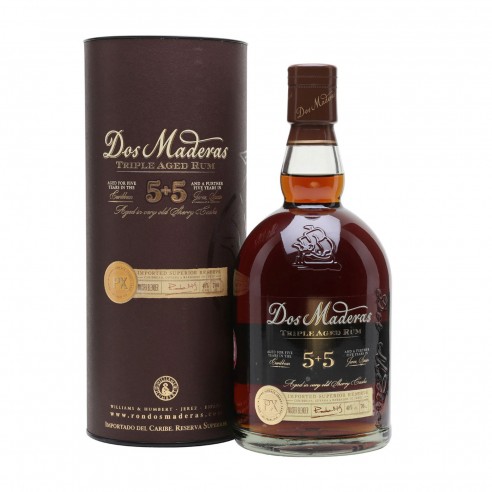 RON DOS MADERAS PX 5+5y GUYANA 70cl AST  - WILLIAMS & HUMBERT