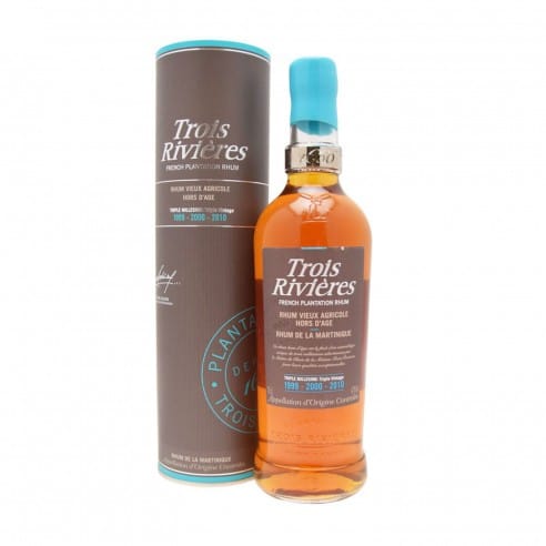 RHUM AGRICOLE VIEUX TRIPLE MILLESIME MARTINICA 70cl AST  - TROIS RIVIERES