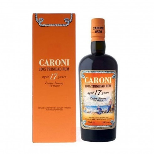 RUM HIGH PROOF HEAVY TRINIDAD 17y 70cl AST 1998 - CARONI DISTILLERY