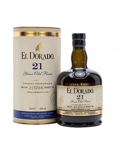 RUM DEMERARA 21y GUYANA 70cl  - EL DORADO