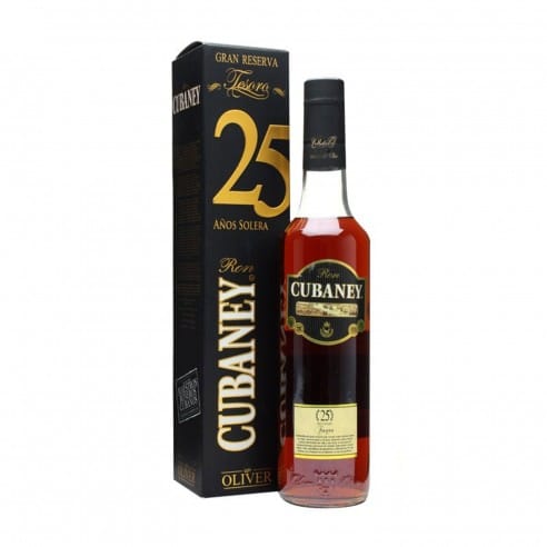 RUM GRAN RESERVA TESORO 25y PORTORICO 70cl AST - CVBANEY