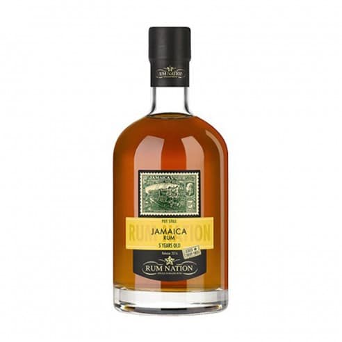 RHUM 5y SHERRY FINISH JAMAICA 70cl AST  - RUM NATION