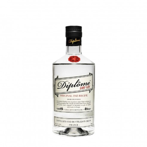 DRY GIN FRA 70cl  - DIPLOME