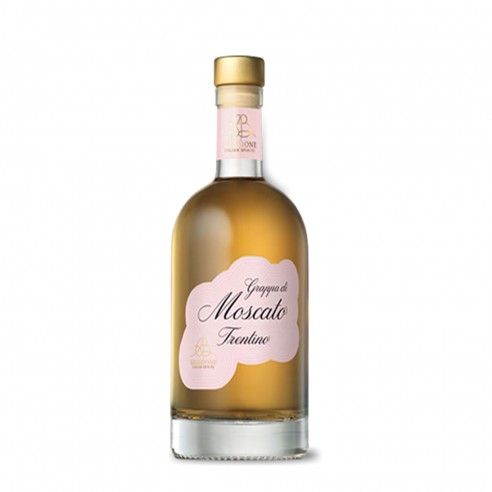 GRAPPA MOSCATO ROSA TRENTINO BARRIQUE 50cl AST  - AB SELEZIONE