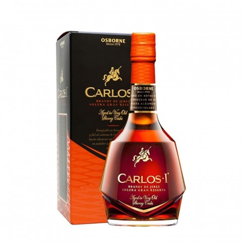 BRANDY 70cl AST  - CARLOS 1°