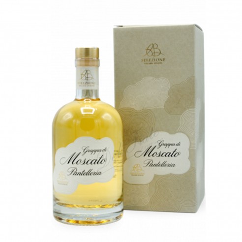 GRAPPA MOSCATO DI PANTELLERIA BARRIQUE 50cl AST  - AB SELEZIONE