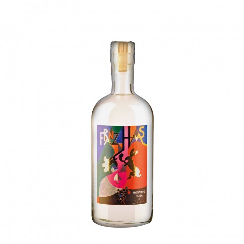 GRAPPA MOSCATO ROSA distillata CAPOVILLA 50cl - HAAS FRANZ