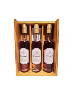 COGNAC millesimati 1959 1963 1968 20cl X3  - DELAMAIN