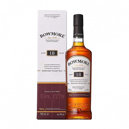 ISLAY SINGLE MALT 18y 70cl AST  - BOWMORE