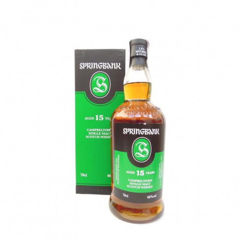 SINGLE MALT 15y 46 70cl AST  - SPRINGBANK